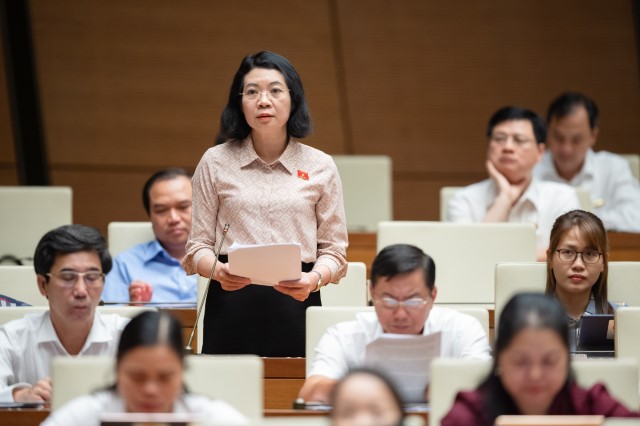 ĐBQH MAI THỊ PHƯƠNG HOA: CẦN GIẢI PHÁP CHỐNG THAM NHŨNG, TIÊU CỰC TRONG XÂY DỰNG VĂN BẢN QUY PHẠM PHÁP LUẬT